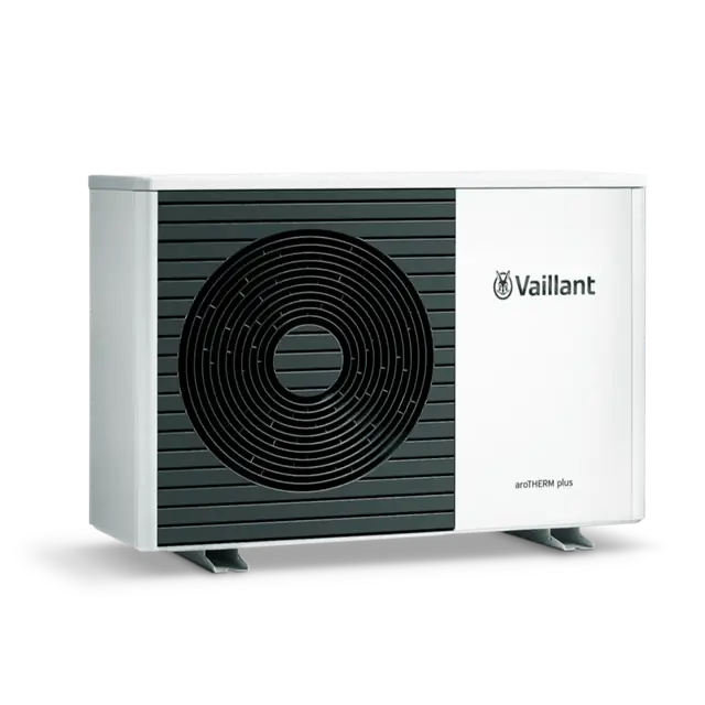Vaillant aroTHERM plus air source heat pump