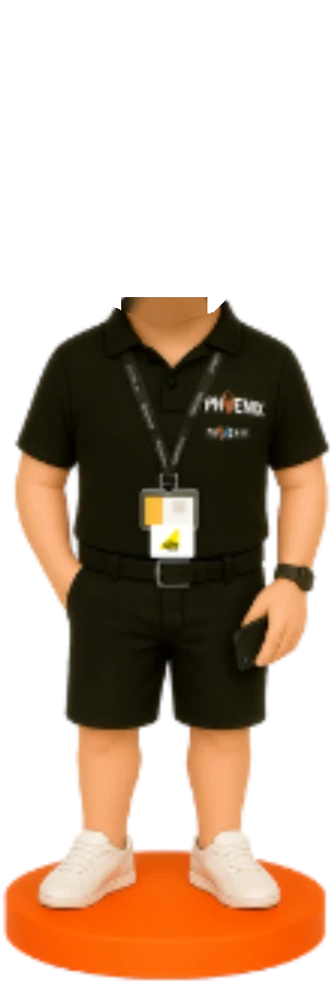 Bobble-head figure of Dean Fincham, Managing Director at Phoenix Plumbing & Heating